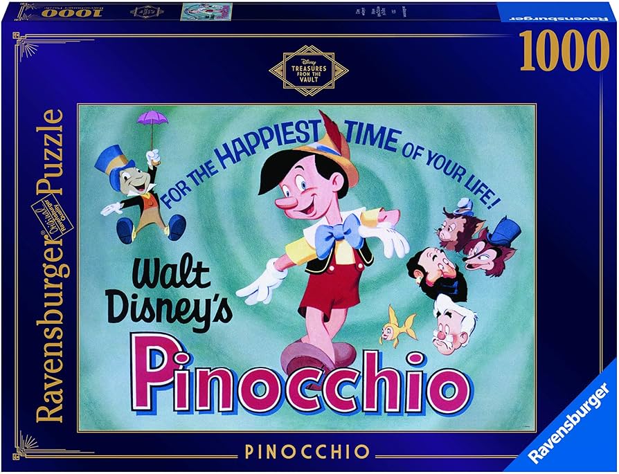 Amazon.com: Ravensburger Disney Treasures from The Vault Pinocchio